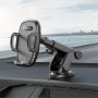 Тримач для мобільного BOROFONE BH53 Windy center console car holder Black Grey (BH53B)