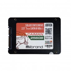 SSD Mibrand Caiman 256GB 2.5" 7mm SATAIII Bulk (MI2.5SSD/CA256GB)