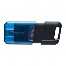 Flash Kingston USB 3.2 DT 80M 128GB Type-C Black/Blue (DT80M/128GB)