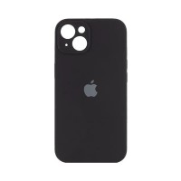 Чехол накладка Silicone Case Full Camera Protection для iPhone 14- black