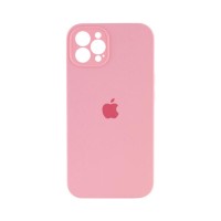 Чехол накладка Silicone Case Full Camera Protection для iPhone 14 Pro Max- light pink
