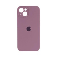 Чехол накладка Silicone Case Full Camera Protection для iPhone 15 Plus- amethyst