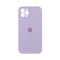 Чехол накладка Silicone Case Full Camera Protection для iPhone 14 Pro Max- elegant purple