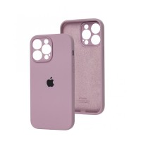 Чехол накладка Silicone Case Full Camera Protection для iPhone 15 Pro- amethyst