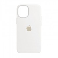 Чехол накладка Silicone Case Full для iPhone 12 Mini- white