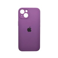 Чехол накладка Silicone Case Full Camera Protection для iPhone 14- ultra violet