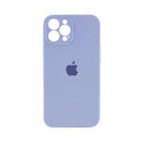 Чехол накладка Silicone Case Full Camera Protection для iPhone 14 Pro- sky blue