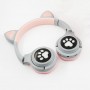 Bluetooth наушники CAT Ear XY-231 LED- серый