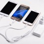 Кабель Hoco X1 Rapid charging 3в1 (Lightning/micro USB/Type-C) 1м- белый