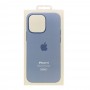 Чехол накладка Silicone Case Full with Magsafe для Apple iPhone 14- Sky