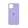 Чехол накладка Silicone Case Full with Magsafe для Apple iPhone 14- Lilac