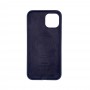 Чехол накладка Silicone Case Full with Magsafe для Apple iPhone 14- Storm Blue