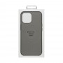 Чехол накладка Silicone Clear Case Full MagSafe для iPhone 14 Pro- grey