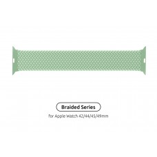 Ремінець ArmorStandart Braided Solo Loop для Apple Watch 42/44/45/49mm Mint Size 8 (160 mm) (ARM64914)