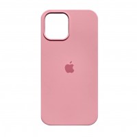 Чехол накладка Silicone Case Full для iPhone 12 Mini- crimson