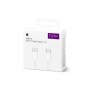 Кабель Apple color textile 60W Type-C to Type-C- purple