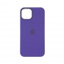 Чехол накладка Silicone Case Full with Magsafe для Apple iPhone 14 Pro Max- Iris