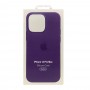 Чехол накладка Silicone Case Full with Magsafe для Apple iPhone 14 Pro Max- Iris