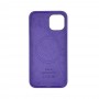 Чехол накладка Silicone Case Full with Magsafe для Apple iPhone 14 Pro Max- Iris