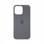 Чехол накладка Silicone Case Full with Magsafe для Apple iPhone 15- Clay