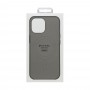 Чехол накладка Silicone Clear Case Full MagSafe для iPhone 15 Pro- grey