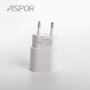 Сетевое зарядное устройство Aspor A818 Plus 2.4A iQ + USB кабель Type-C- белый