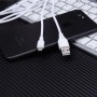 Кабель Aspor AC-06 USB – Lightning 2.4A/1м- белый