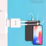 Сетевое зарядное устройство Aspor A823 2USB/2.4A + USB кабель Lightning- белый