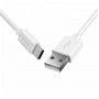 Кабель Devia Kintone USB – Type-C 1A/1м-белый