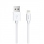 Кабель Devia Kintone USB – Lightning 1A/1м- белый