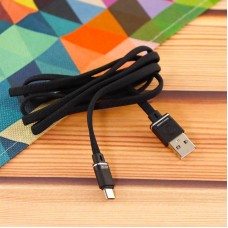 Кабель Aspor A135 Nylon USB – Micro 2.4A/1.2м- черный