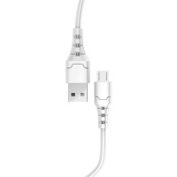 Кабель Aspor A100L Micro Fast Charge 3A/2м- белый