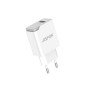 Сетевое зарядное устройство Aspor A822 Fast Charger (18W QC3.0 1USB/3A) + USB кабель Type-C- белый