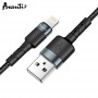 Кабель Avantis AC-46i USB – Lightning- черный