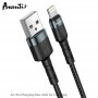 Кабель Avantis AC-46i USB – Lightning- черный