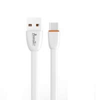 Кабель Avantis AC-25t Plane USB – Type-C- белый