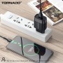 Сетевое зарядное устройство Tornado TD-16 (2USB/2.4A/1м) + USB кабель Micro- черный