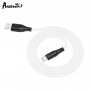 Кабель Avantis AC-87t Silicone USB – Type-C- черно-белый