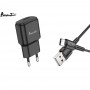 Сетевое зарядное устройство Avantis A480 Orion (1USB/2.1A) + USB кабель Type-C- черный