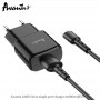 Сетевое зарядное устройство Avantis A480 Orion (1USB/2.1A) + USB кабель Micro- черный