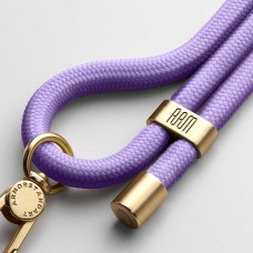 Ремінець для смартфону ArmorStandart Rope Gold Lavander with Dark holder (ARM67198)