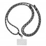 Ремінець для смартфону ArmorStandart Rope Black Monochrome with Clear holder (ARM76091)