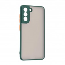 Чохол ArmorStandart Frosted Matte для Samsung S21 FE Dark Green (ARM70487)