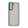 Чохол ArmorStandart Frosted Matte для Samsung S21 FE Dark Green (ARM70487)