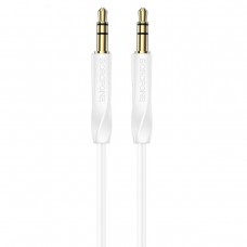 Аудiо-кабель BOROFONE BL16 Clear sound AUX audio cable White (BL16W)