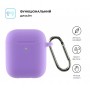 Чохол ArmorStandart Ultrathin Silicone Case With Hook для Apple AirPods 2 Purple (ARM59690)