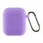 Чохол ArmorStandart Ultrathin Silicone Case With Hook для Apple AirPods 2 Purple (ARM59690)