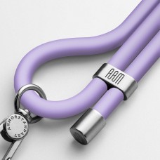 Ремінець для смартфону ArmorStandart Silicone Rope Titanium Violet with Grey holder (ARM76274)