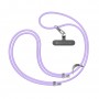 Ремінець для смартфону ArmorStandart Silicone Rope Titanium Violet with Grey holder (ARM76274)