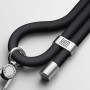 Ремінець для смартфону ArmorStandart Silicone Rope Titanium Black with Grey holder (ARM76273)